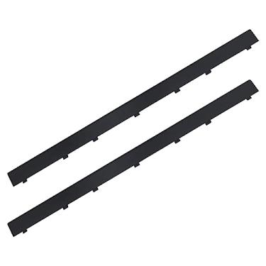 Imagem de Lenboes Pacote com 2 capas de dobradiça LCD pretas para laptop com clipe de acabamento para HP Chromebook 11 11MK G9 EE G9 EE Touch M44252-001