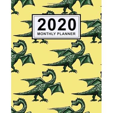 Imagem de Dragon 2020 Weekly & Monthly Planner: Dragon 2020 Daily, Weekly & Monthly Calendar Planner | January to December | 110 Pages (8x10)