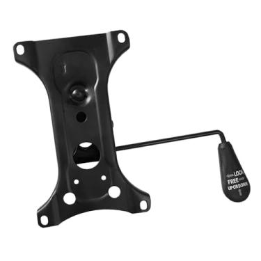 Imagem de Milageto Mecanismo de assento giratório com inclinação e controlador de altura, acessórios profissionais para cadeira sólida, base para cadeira executiva para, Grande