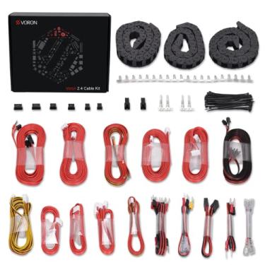 Imagem de Heegkqu Kit De Fiação Voron 2.4 R2, Kit De Cabo Completo, Acessórios De Chicote De Fiação Pré-Crimpados Para Impressora 3D Voron