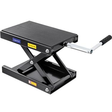 Imagem de LMRSTOO Macaco para Motocicleta de 1200 Lbs, Suporte de Elevação para Motocicleta, Dirt Bike Atv, Macaco de Tesoura com Manivela e Barra de Disjuntor