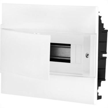 Imagem de Centrinho Legrand Pvc Embutir Com Tampa Branca 12Din 135001 - PIAL