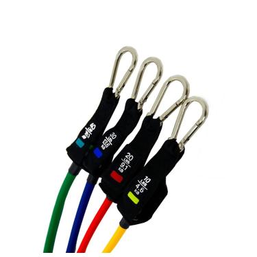 Imagem de Kit elásticos extensores para treino Movement Fitness