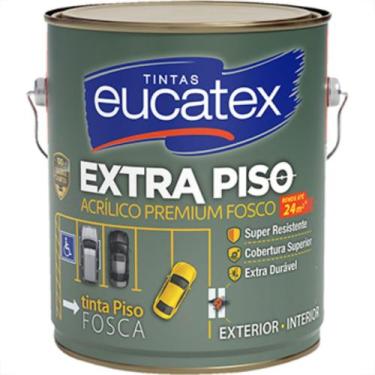 Imagem de Tinta Eucatex Extra Piso Galao 3,6 Litros Cinza