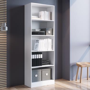 Imagem de Estante Livreiro 4 Prateleiras Open Faimec - Branco