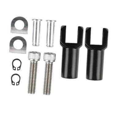 Imagem de kowaku Passageiro Pedal de Componente de Componente de Montagem do Kit de Apoio a Footpeg Passo Passo de Motocicleta Sobra para Sofrail 2000-2017, Preto