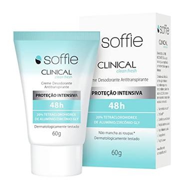 Imagem de Desodorante Antitranspirante Soffie CLINICAL 48h - Clean Fresh