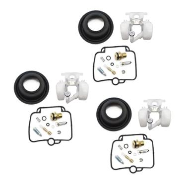 Imagem de Kit de reparo de carburador compatível com Triumph Trophy Daytona Adventurer Speed Triple Sprint Sport Tiger Trident 900 1200 750 600 650 (4 conjuntos de diafragma)