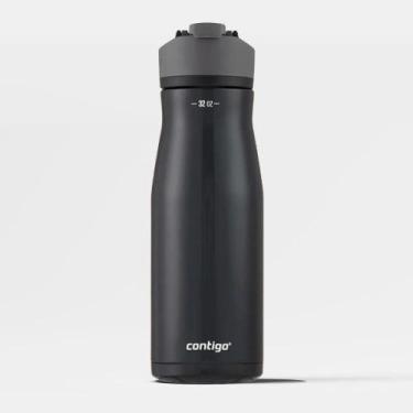 Imagem de Garrafa Térmica Cortland Chill Fit AUTOSEAL Preta Contigo  946ml, Únic