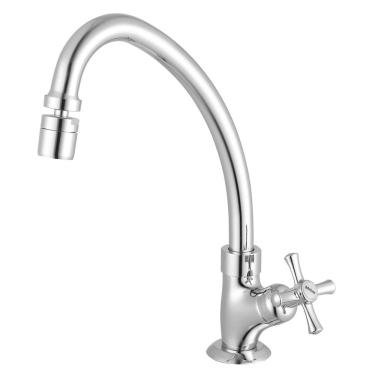 Imagem de Torneira De Bancada Com Bica Móvel Meber 1173 C 24 Tetra Cromada