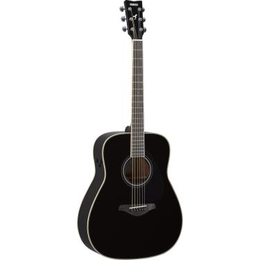 Imagem de Violão Acústico Transacoustic fg-ta Abeto Preto Yamaha