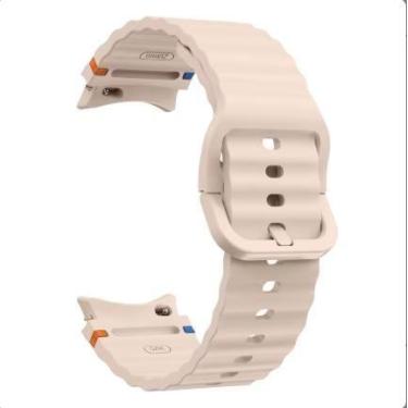 Imagem de Pulseira de relógio de silicone para Samsung Galaxy Watch7 - leatanaka