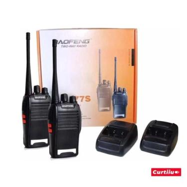 Imagem de Rádio fm/ voz baofeng a' gold parceiros estratégicos bf-7775 - UT