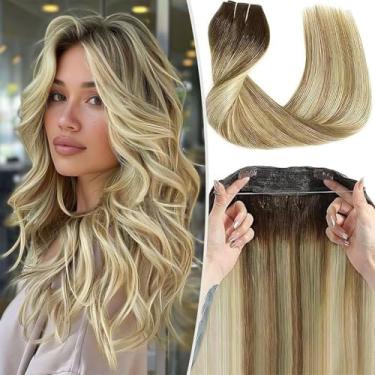 Imagem de Star Show Extensões de cabelo liso natural para mulheres (50,8 cm, T4/P10/613)