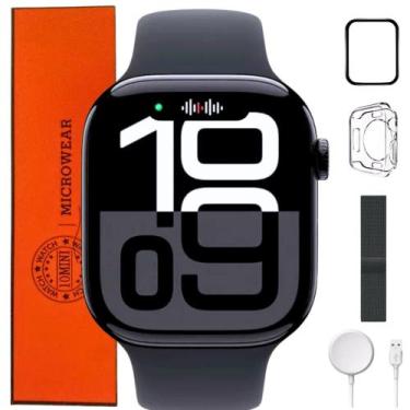 Imagem de Smartwatch Feminino Masculino W10 Pro Mini Watch Chatgpt Amoled Gps - 