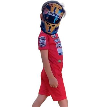 Imagem de Fantasia infantil ayrton senna - festa - CHARMINHO DO BEBÊ, M