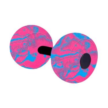 Imagem de YIJU Exercícios aquáticos, halteres, halteres, piscina, fitness, águas, equipamentos aeróbicos, Rosa E Azul
