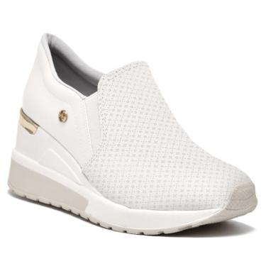 Imagem de Tênis Feminino Anabela Slip On Milk Ouro Via Marte 046-002-10-Feminino
