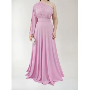 Imagem de Vestido Luxo Para Casamento Formatura, Festa, Batizado - Casual Dress,