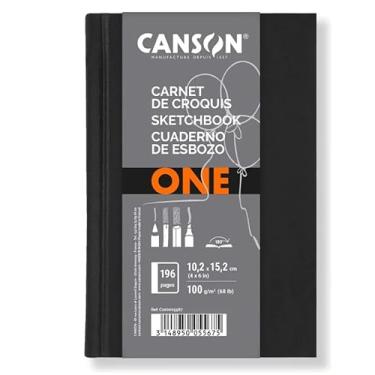 Imagem de Canson Art Book One Caderno De Desenho A6 98 Folhas 100g Para Esboços Desenhos Projetos