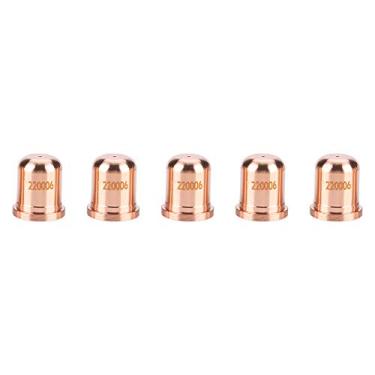 Imagem de Plasma Cutting Torch Copper Bico Tool Acessórios 5pcs 220006 para Soldagem de Metal