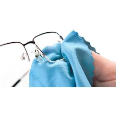 Imagem de Flanelas P/ Óculos Microfibra Kit Com 100 Unid. - oem