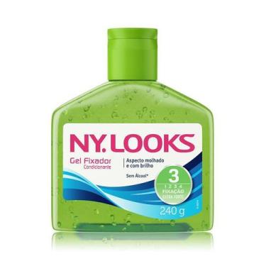 Imagem de Gel Fixador Ny Looks Verde Condicionante Cabelos 240g
