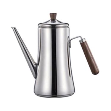 Imagem de Ioensy Pote de óleo de aço inoxidável com filtro, dispensador de óleo, chaleira, garrafa de molho de soja, coador, recipiente de armazenamento para, 1200ml