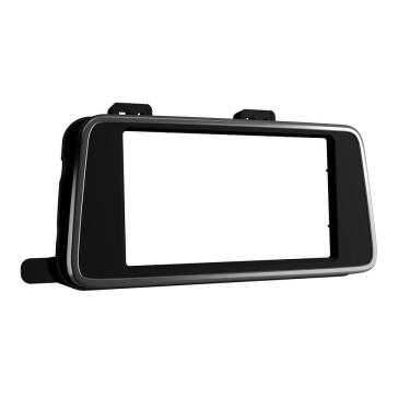 Imagem de Moldura Painel 2din Nissan Versa 2021- Preto Fosco