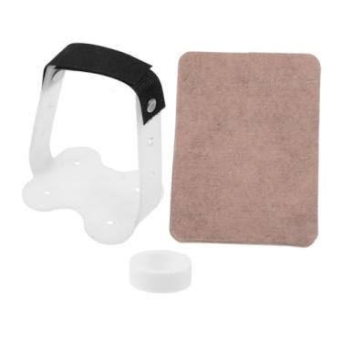 Imagem de Toyvian Kit de fixação de orelha de cachorro ajustável para raças grandes e pequenas, ferramenta de suporte vertical com fita adesiva para Doberman e pastor alemão, acessórios de cuidados com a orelha