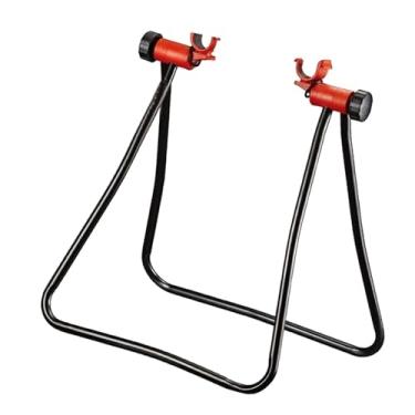 Imagem de menolana Suporte dobrável para bicicleta de estrada, suporte para estacionamento de bicicleta, botão de ajuste, de armazenamento, de chão para exibição em