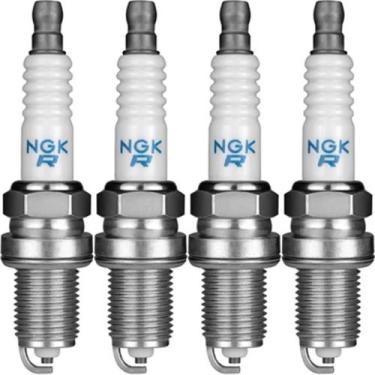 Imagem de Jogo Kit 4 Velas Ignição Gol 1.8 8v Flex 2003 a 2006 Ngk