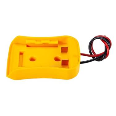 Imagem de Adaptador de bateria de 18 V embutido conector de alimentação de fio de calibre 14 para DCB184 DCCB204 DCB200 para roda elétrica RC Toy Robotics DIY