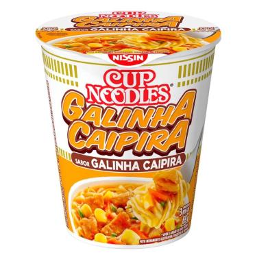 Imagem de Macarrão Instantâneo Cup Noodles Sabor Galinha Caipira 69g
