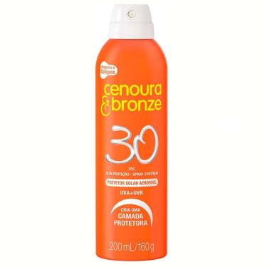 Imagem de Protetor Solar Cenoura & Bronze FPS30 Aerosol 