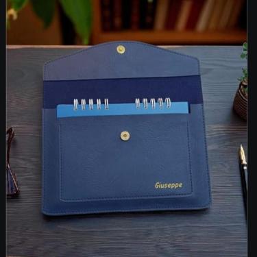 Imagem de Capa para caderneta de vacinação e documentos (modelo tradicional com bolso) Personalizada