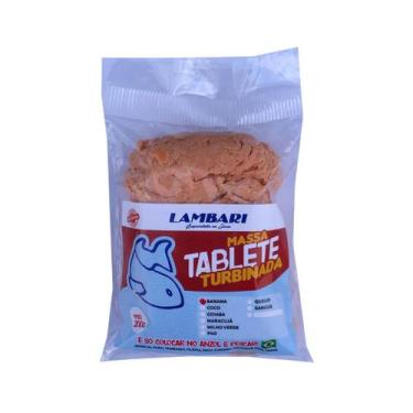 Imagem de Massa Tablete Turbinada Banana para Pesca 200g - Lambari
