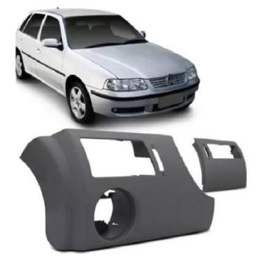 Imagem de Moldura Painel Gol Saveiro Parati G3 00 A 2005 Cinza Flanel - 5259374