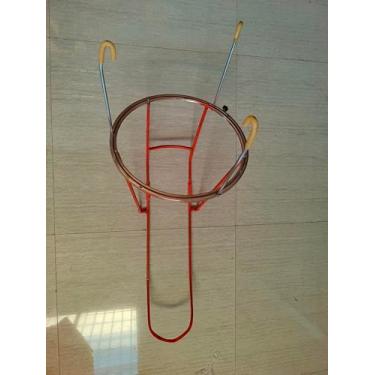 Imagem de Rebote atualizado para treinador de basquete, acessório de retorno de basquete resistente com calha rotativa de 360°, auxílio de treinamento de retorno de bola portátil serve para aros de argola