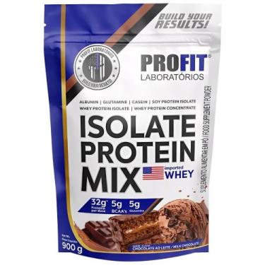 Imagem de Whey Isolate Protein Mix Refil 900g - Profit, Chocolate ao Leite