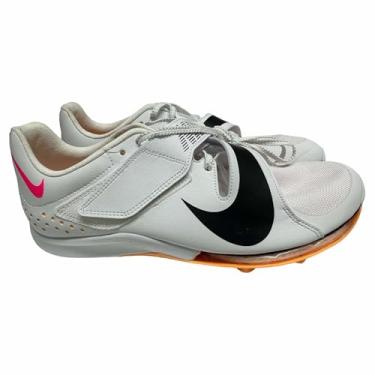 Imagem de Nike Air Zoom LJ Elite Track & Field Jumping Spikes, Branco/Preto/Laranja Laser, 41
