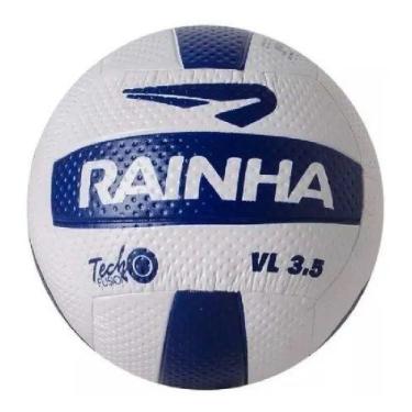Imagem de Bola de vôlei rainha 3.5 oficial azul, Branco e Azul