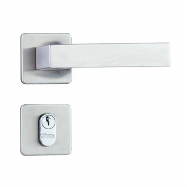 Imagem de Fechadura Externa Silvana 1700 Squadra 40mm - Inox Escovado