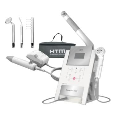 Imagem de Kit Profissional Beauty Steam Maxx IoT + Beauty Face HTM – Vapor de Ozônio com LED, Alta Frequência, Eletrodos – Estética Facial, Capilar e Podológica