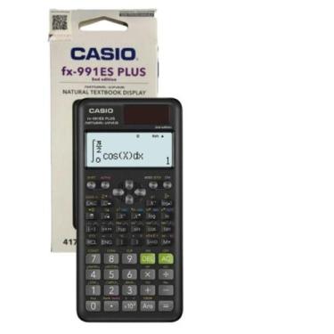 Imagem de Calculadora Científica Casio FX-991ES Plus-2BU 417 Funções Preto.