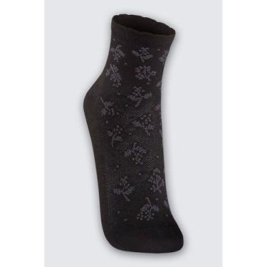 Imagem de Meia Cano Médio Lupo 04570-366 Feminina Algodão T. 34/39, 34/39, 9990,