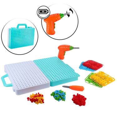 Imagem de KIT Ferramentas Infantil à Pilha Maleta Creative - Tudo em Caixa