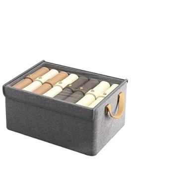 Imagem de Caixa Organizadora com Tampa Flexível - Malha Respiráve, Dobrável e Ideal para Brinquedos e Roupas (com tampa,1)