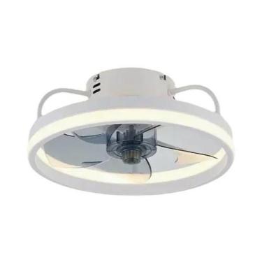 Imagem de Ventilador De Teto Inteligente 55-60W Com Luzes Controle Remoto APP De