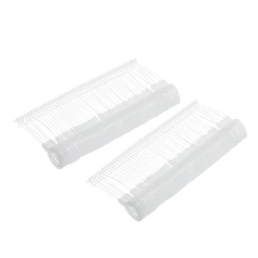 Imagem de Fixadores de etiqueta padrão de gancho redondo, plástico regular, farpas de etiquetagem de preço de pistola de etiqueta padrão para etiquetas de preço de roupas 25 mm/0,98 polegadas, pacote com 500